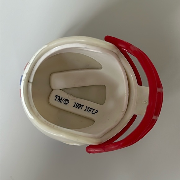 Houston Oilers NFL Vintage Pocket Pro Mini Riddell Football Helmet - Picture 7 of 7